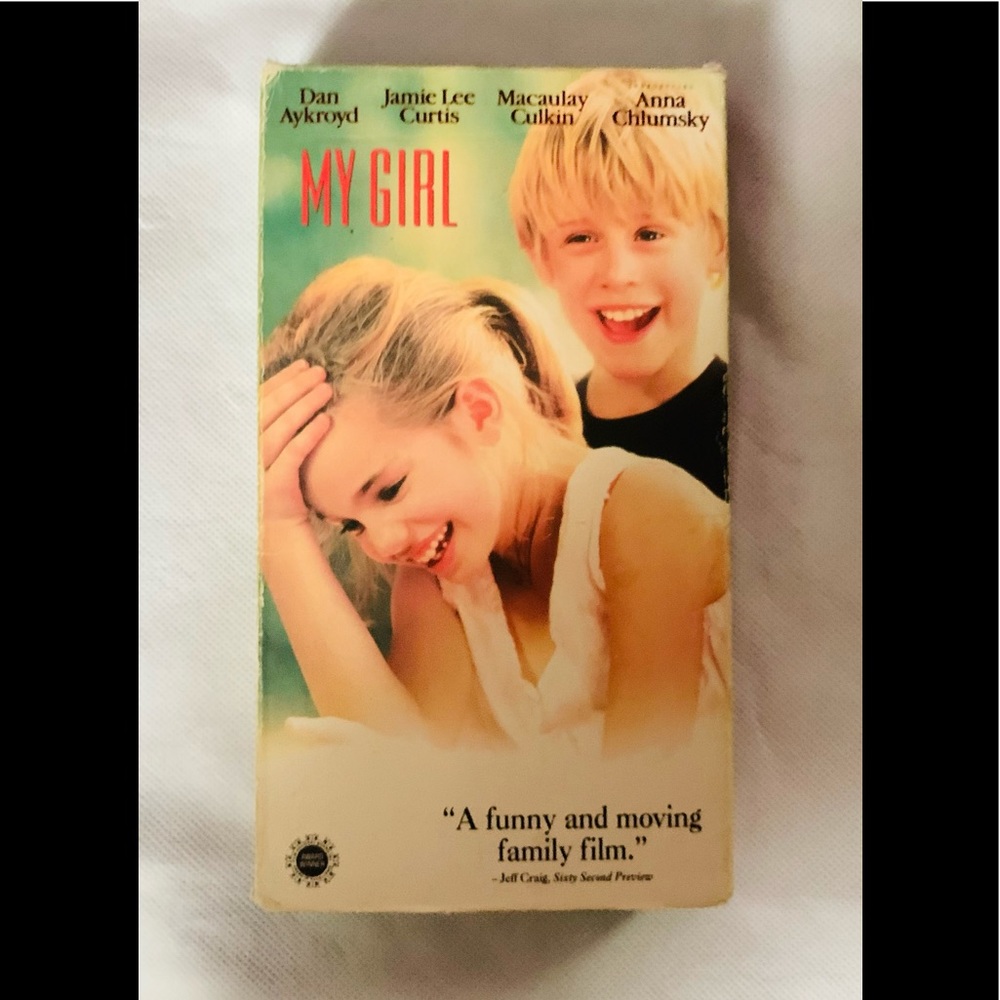 MY GIRL Vhs Movie